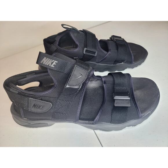 Nike Canyon Sandals Mens 13 Black Adjustable Straps Rugged Hiking Outdoors